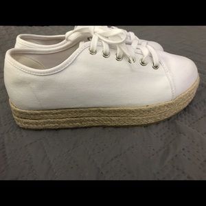 Torrid espadrilles platform sneakers size 11